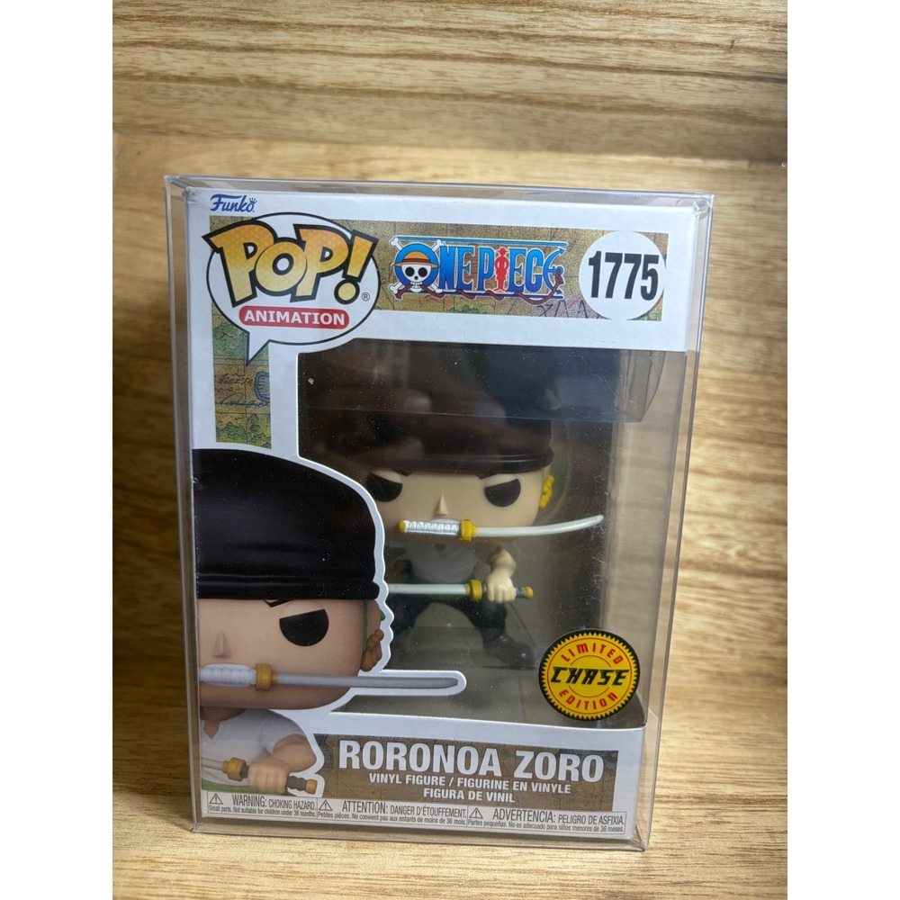 Funko Pop Animation One Piece Roronoa Zoro 1775 Limited Chase Edition Vinyl Fig